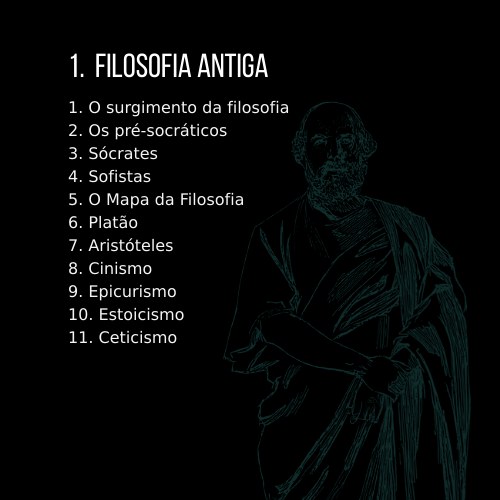 Conteúdo completo e corrigido da Filosofia Antiga